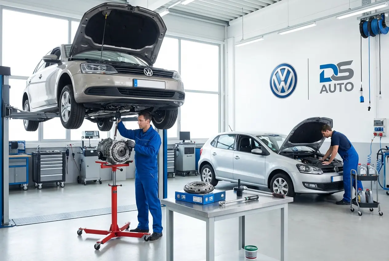 Диагностика и ремонт сцепления автомобиля Volkswagen с МКПП в автосервисе «DS Auto» в Жуковском — современное оборудование и профессиональные мастера.
