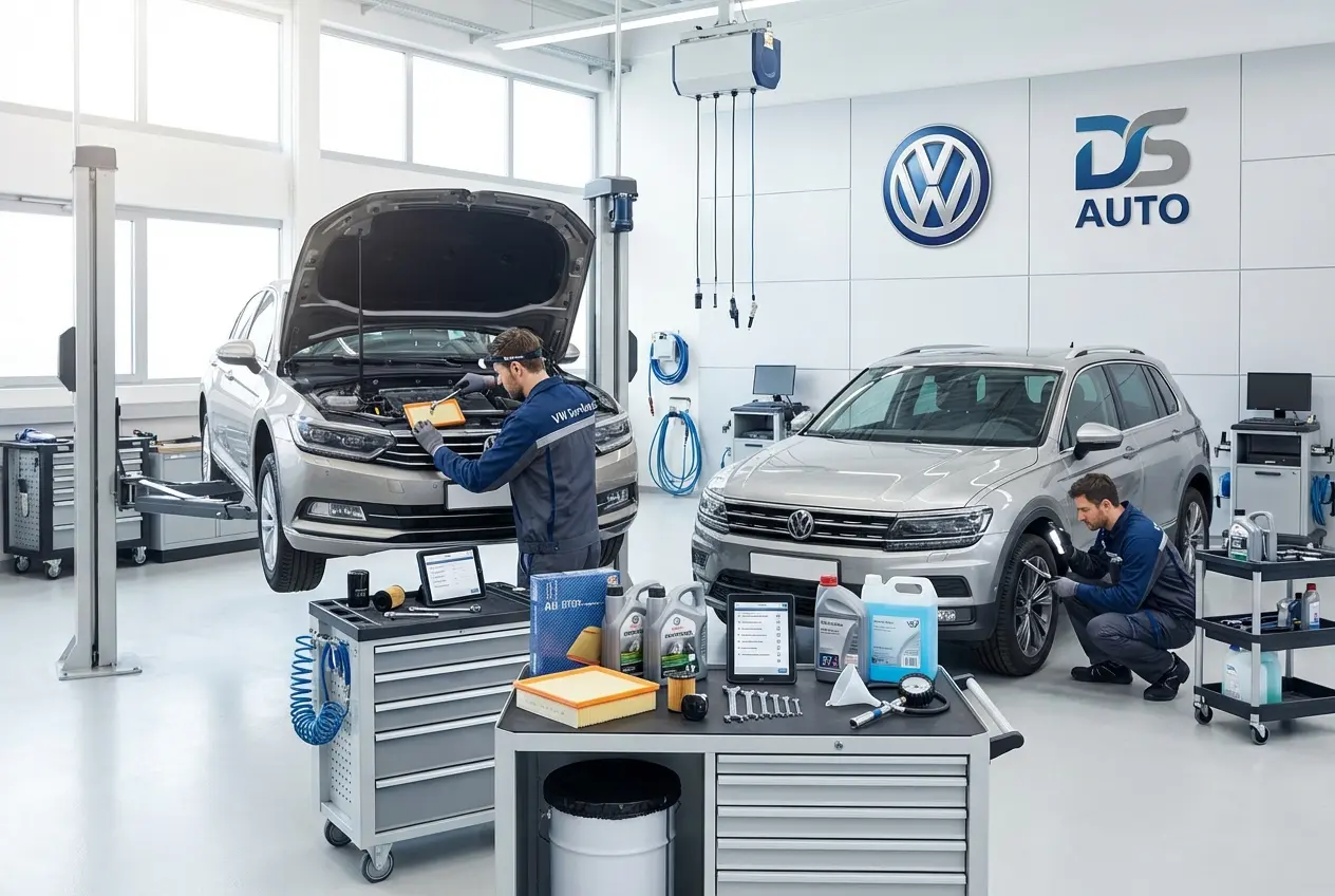 Обслуживание автомобилей Volkswagen на станции техобслуживания «DS Auto» в Жуковском
